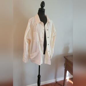 Torrid 3X Canvas Raglan Chore Jacket
